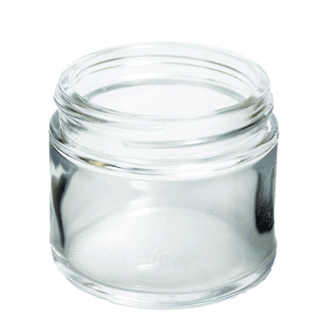 75 ml - 2.5 oz. Clear Glass Jar LIDS SOLD SEPARATELY - Soap supplies,Soap supplies Canada,Soap supplies Calgary, Soap making kit, Soap making kit Canada, Soap making kit Calgary, Do it yourself soap kit, Do it yourself soap kit Canada,  Do it yourself soap kit Calgary- Soap and More the Learning Centre Inc