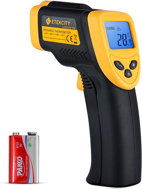 Infrared Laser Thermometer for Soap Makers