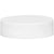 38-400 White Flat Smooth Lined Lid