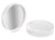 89-400 White Ribbed Induction Lid