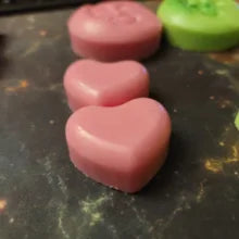 6 Cavity Valentines Heart Silicone