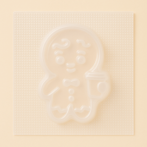 Coffee Gingerbread Man Vacuum Mold