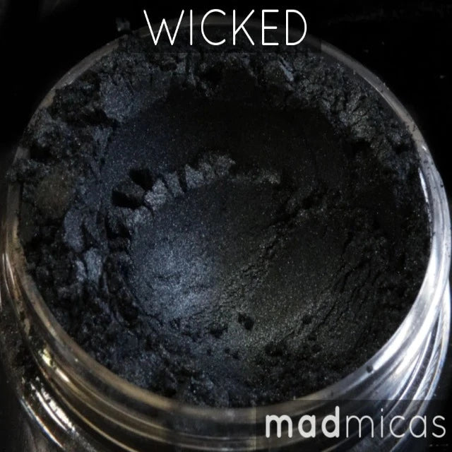 Wicked Black-Silver Mica Mad Mica