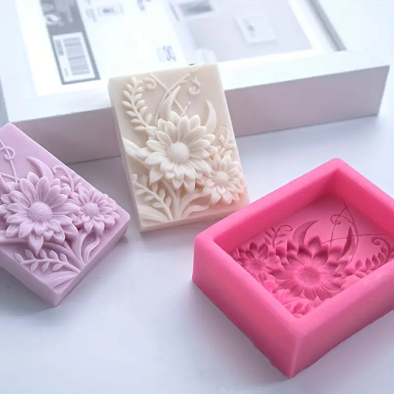 Singular Flower Silicone Soap Mold