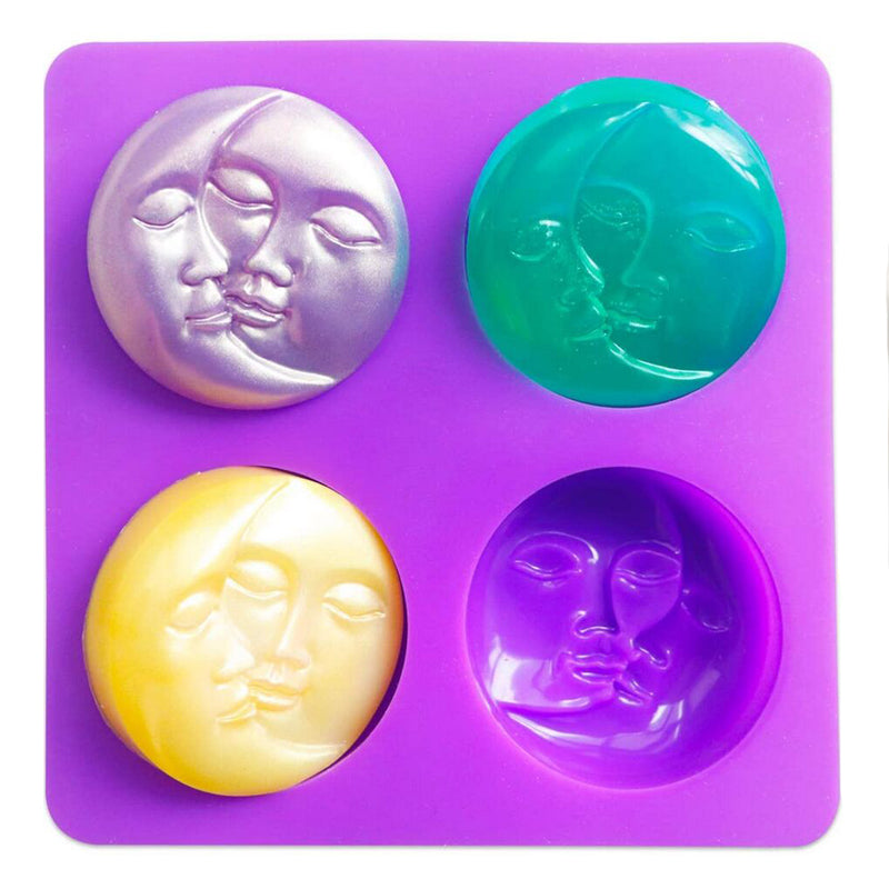 Face Moon Silicone Mold