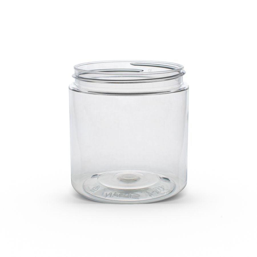 240 ml Clear PET Single Wall Jar LIDS SOLD SEPARATELY - Soap supplies,Soap supplies Canada,Soap supplies Calgary, Soap making kit, Soap making kit Canada, Soap making kit Calgary, Do it yourself soap kit, Do it yourself soap kit Canada,  Do it yourself soap kit Calgary- Soap and More the Learning Centre Inc