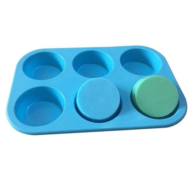 Mold 6 Round Basic Silicone - Soap supplies,Soap supplies Canada,Soap supplies Calgary, Soap making kit, Soap making kit Canada, Soap making kit Calgary, Do it yourself soap kit, Do it yourself soap kit Canada,  Do it yourself soap kit Calgary- Soap and More the Learning Centre Inc
