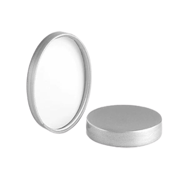 48-400 Silver Smooth Flat Lined Lid - Soap supplies,Soap supplies Canada,Soap supplies Calgary, Soap making kit, Soap making kit Canada, Soap making kit Calgary, Do it yourself soap kit, Do it yourself soap kit Canada,  Do it yourself soap kit Calgary- Soap and More the Learning Centre Inc