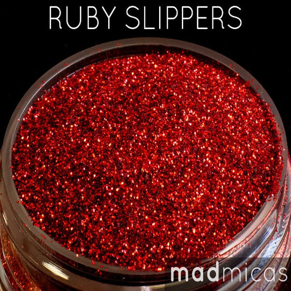 Ruby Slippers Red Glitter Mad Mica - Soap & More