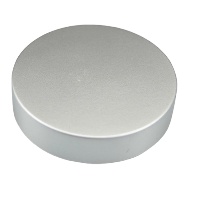 58-400 Silver Smooth Lined Lid