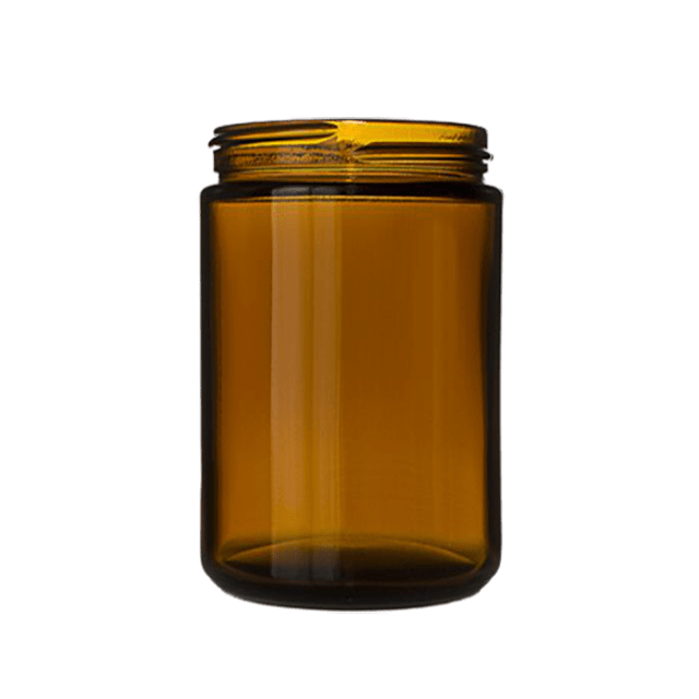 100 ml Amber Glass Bottle 24-400