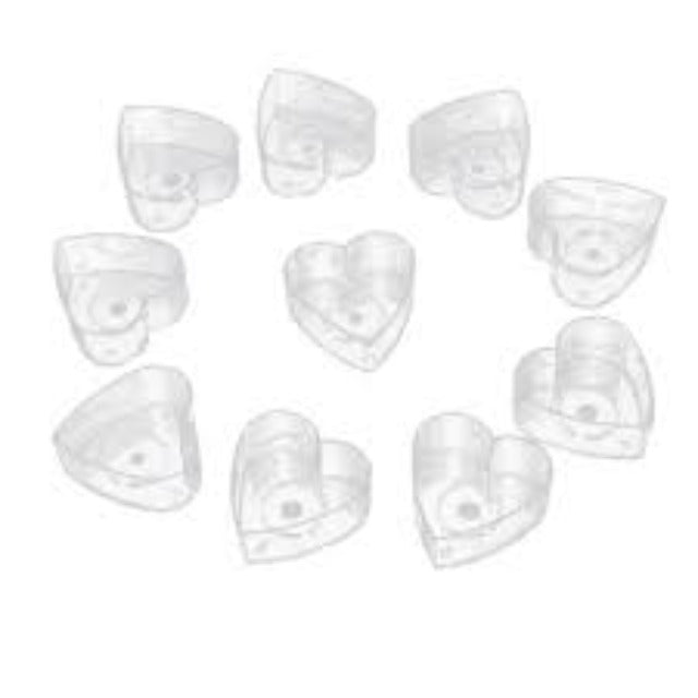 Tealight Cups (Polycarbonate) Heart