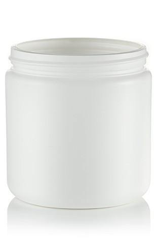 500 ml White  Single Wall Jar LIDS SOLD SEPARATELY - Soap supplies,Soap supplies Canada,Soap supplies Calgary, Soap making kit, Soap making kit Canada, Soap making kit Calgary, Do it yourself soap kit, Do it yourself soap kit Canada,  Do it yourself soap kit Calgary- Soap and More the Learning Centre Inc